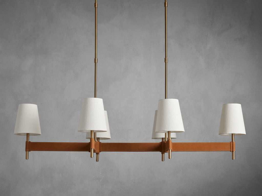 Hastings Linear Chandelier by Bling Lighting Studio