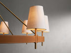 Hastings Halo Chandelier by Bling Lighting Studio