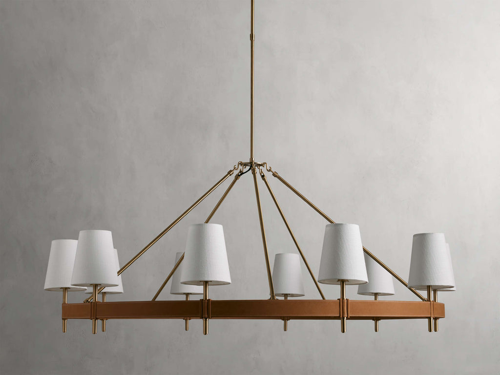 Hastings Halo Chandelier by Bling Lighting Studio