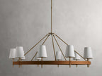 Hastings Halo Chandelier by Bling Lighting Studio