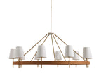 Hastings Halo Chandelier by Bling Lighting Studio
