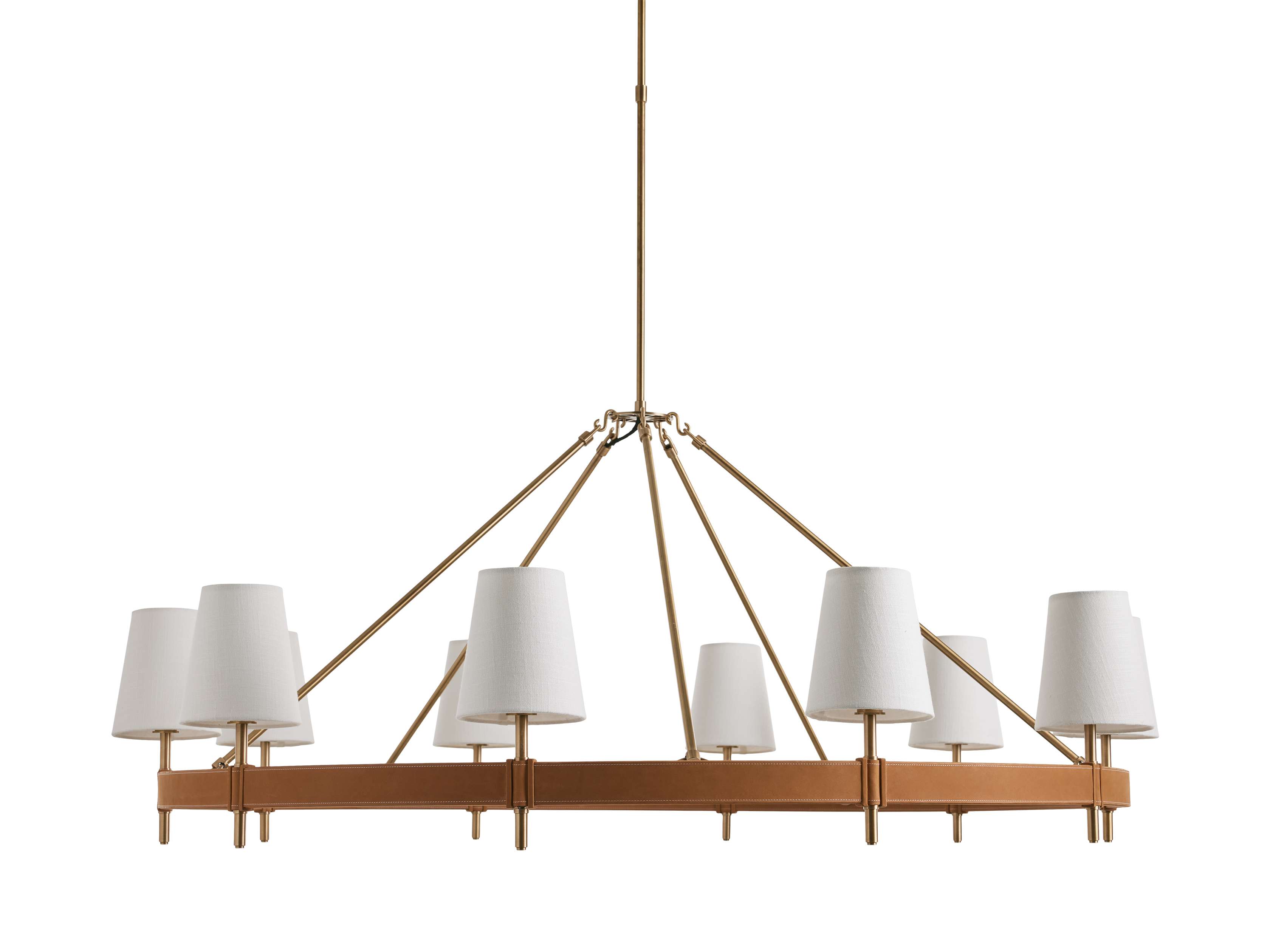 Hastings Halo Chandelier by Bling Lighting Studio