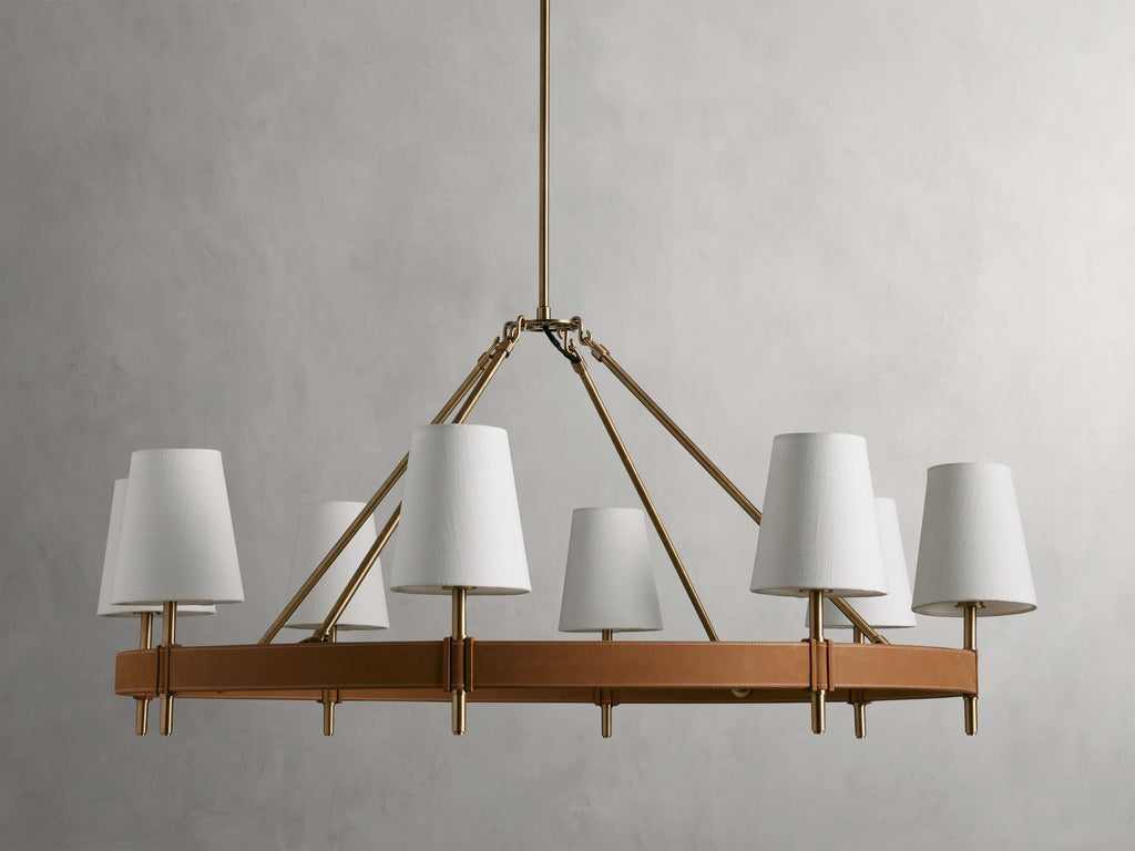 Hastings Halo Chandelier by Bling Lighting Studio