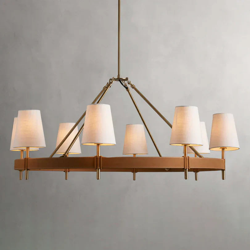 Hastings Halo Chandelier by Bling Lighting Studio