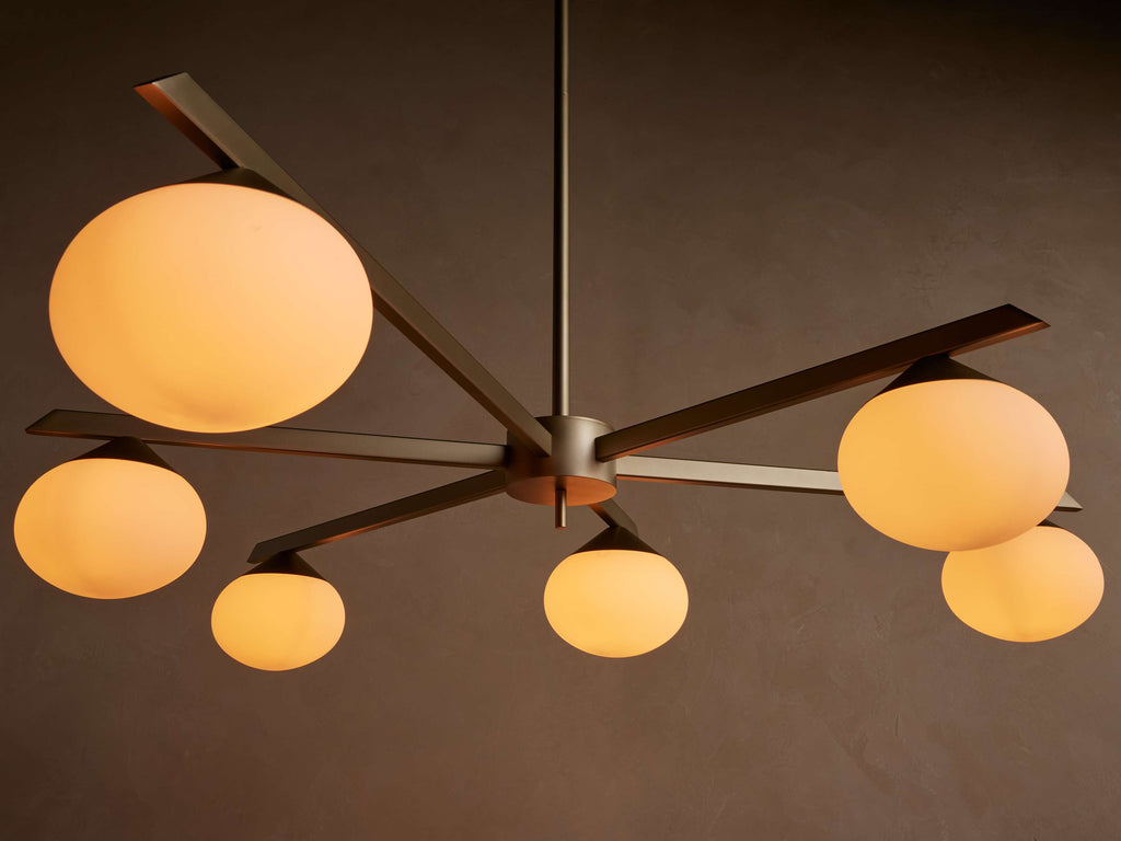 Costella Round Chandelier by Bling Lighting Studio