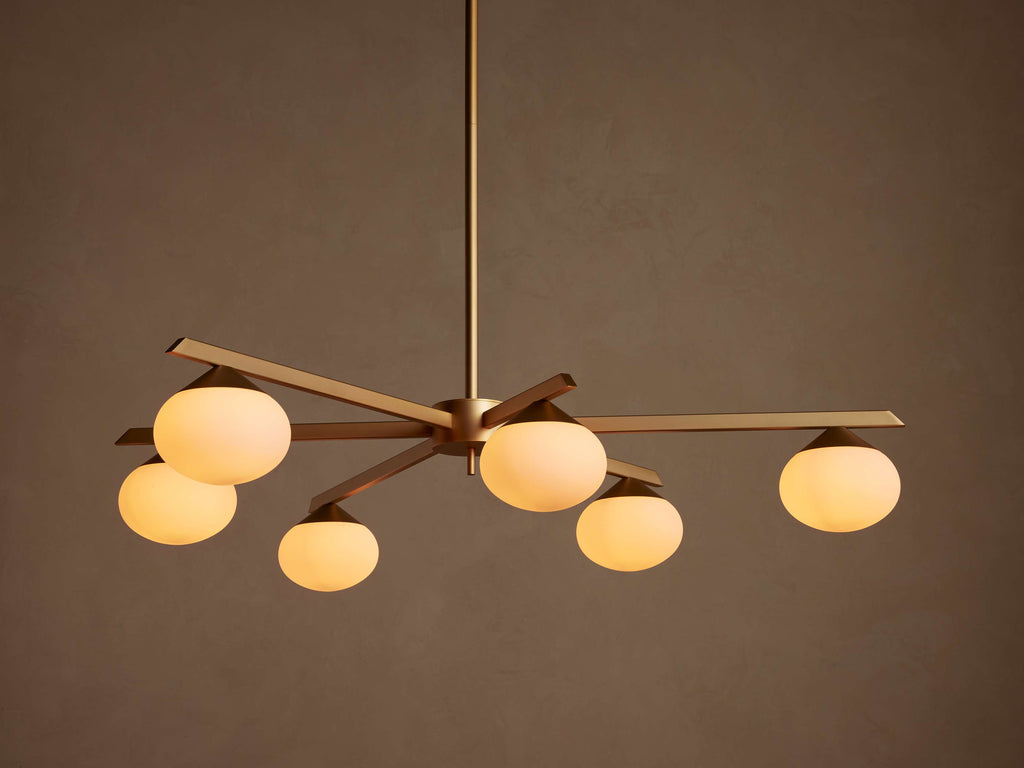 Costella Round Chandelier by Bling Lighting Studio