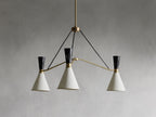 Ramsey 3-Light Round Chandelier by Bling Lighting Studio
