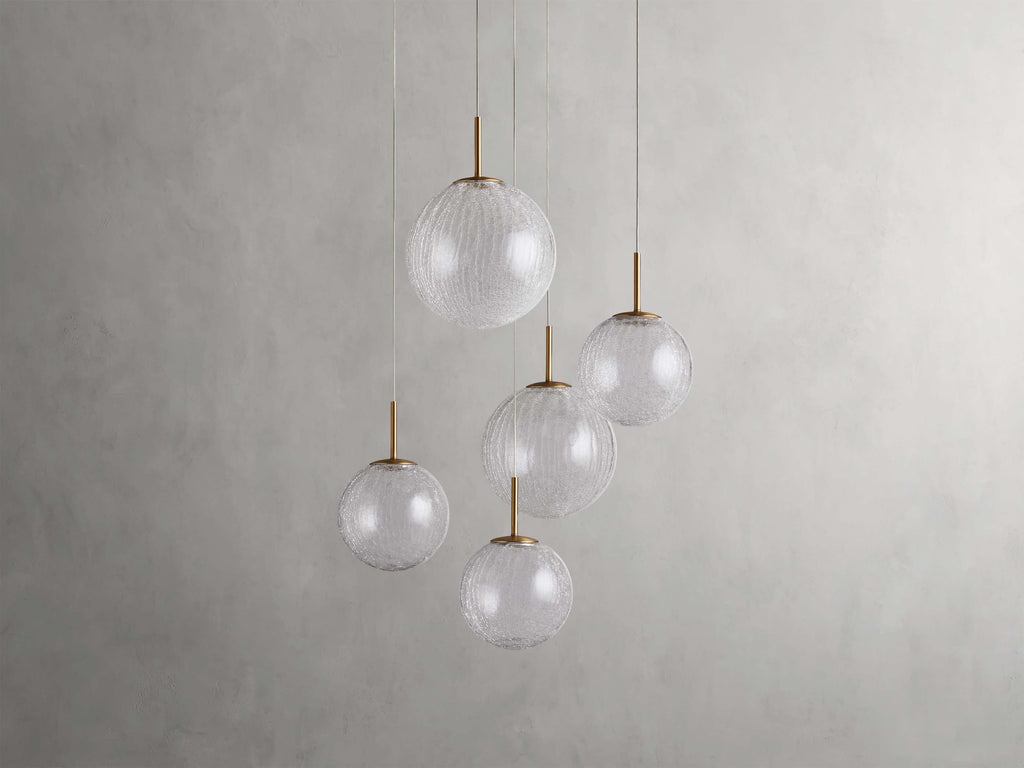 Casen Round Chandelier by Bling Lighting Studio