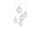 Casen Round Chandelier by Bling Lighting Studio
