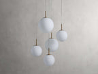 Casen Round Chandelier by Bling Lighting Studio