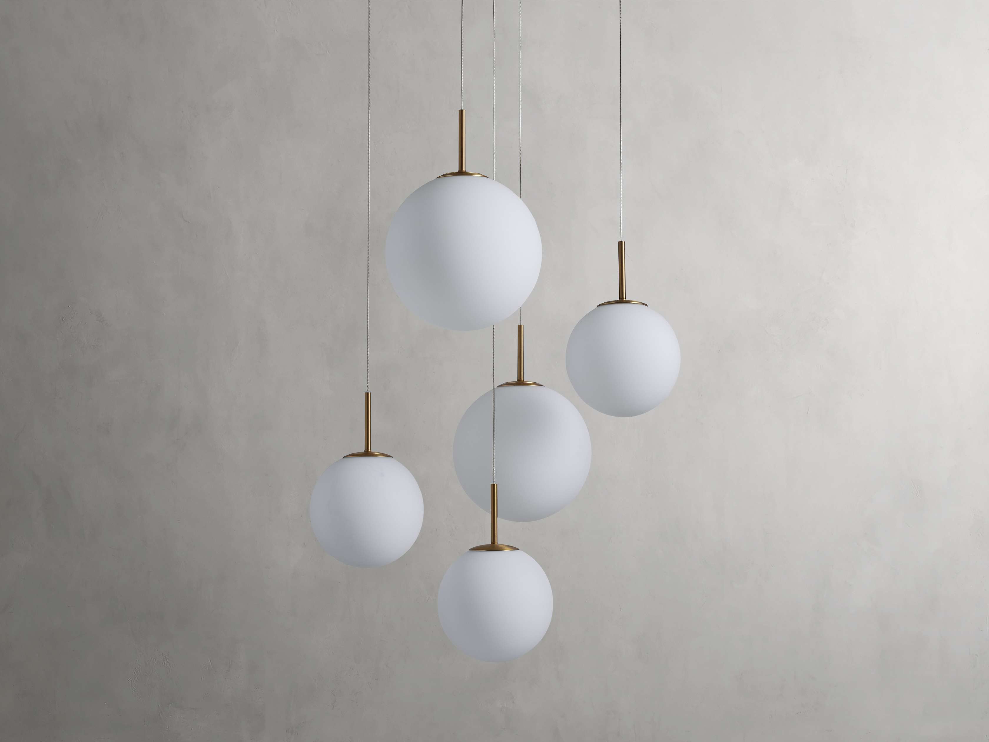Casen Round Chandelier by Bling Lighting Studio