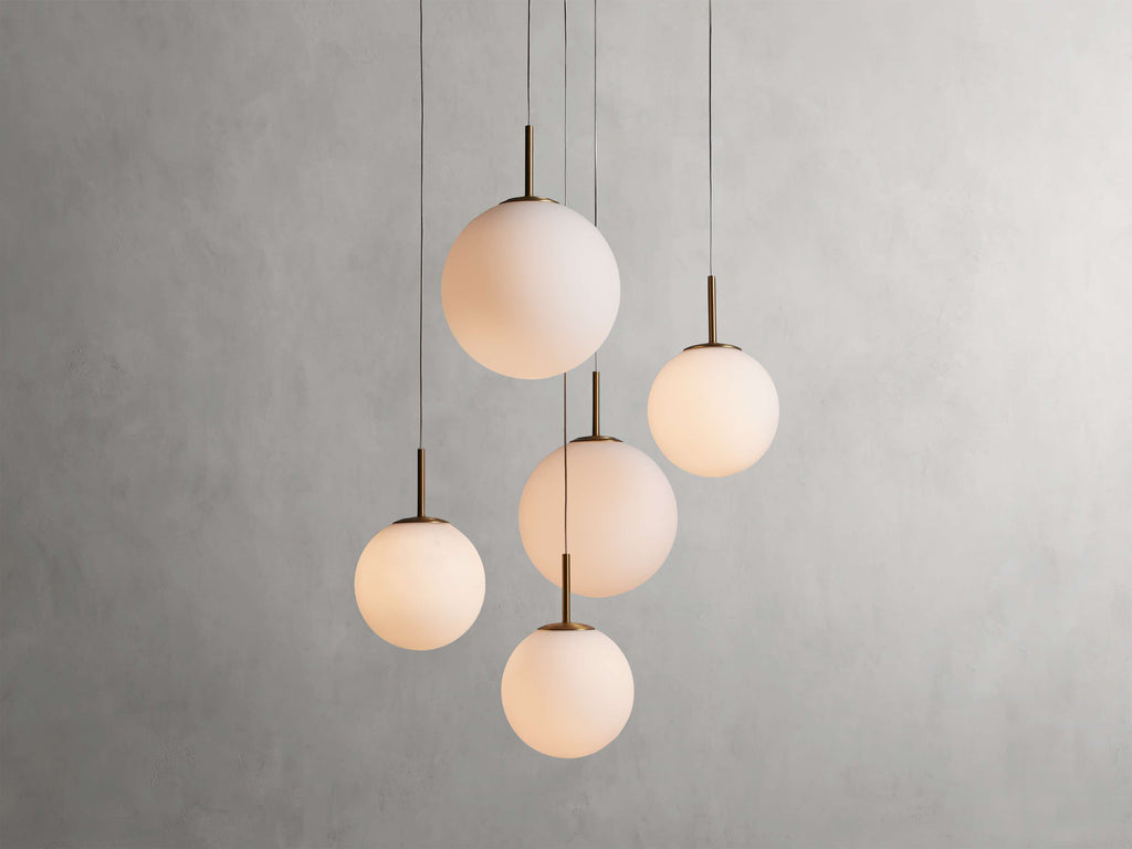 Casen Round Chandelier by Bling Lighting Studio