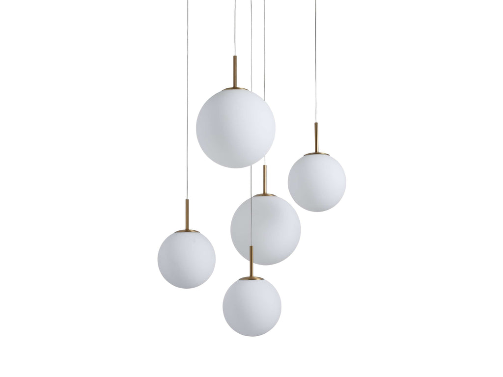 Casen Round Chandelier by Bling Lighting Studio