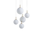 Casen Round Chandelier by Bling Lighting Studio