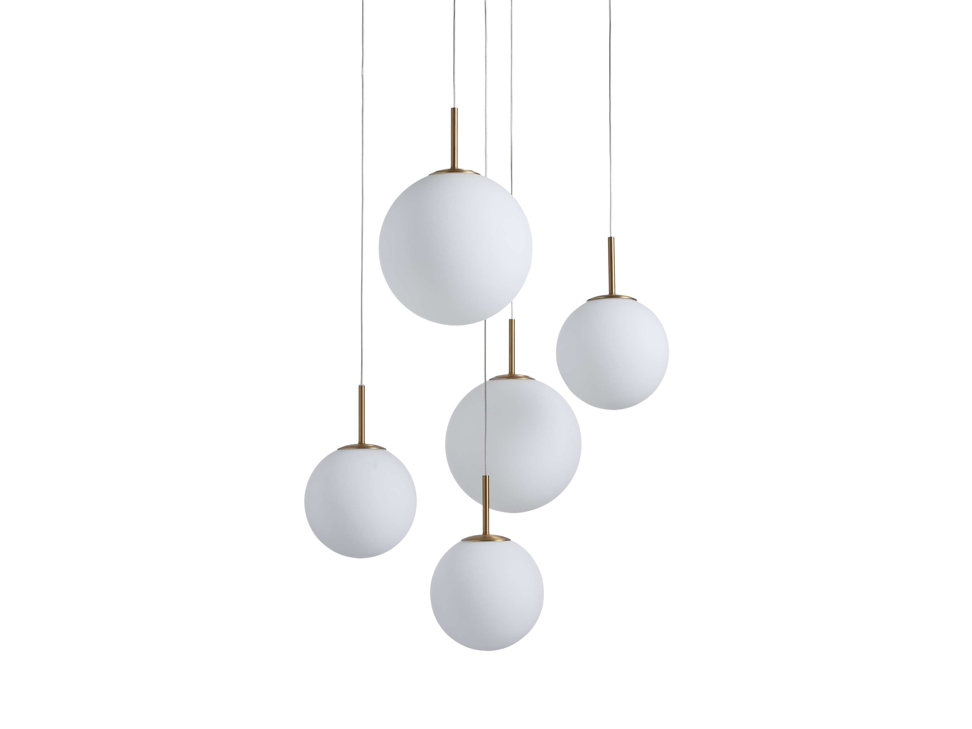 Casen Round Chandelier by Bling Lighting Studio