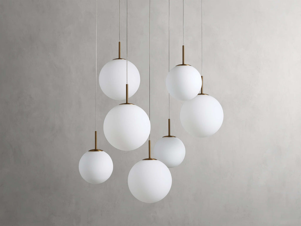Casen Round Chandelier by Bling Lighting Studio
