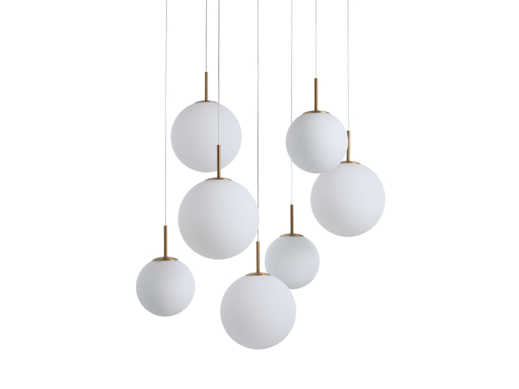 Casen Round Chandelier by Bling Lighting Studio