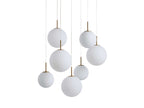 Casen Round Chandelier by Bling Lighting Studio