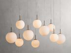 Casen Linear Chandelier by Bling Lighting Studio