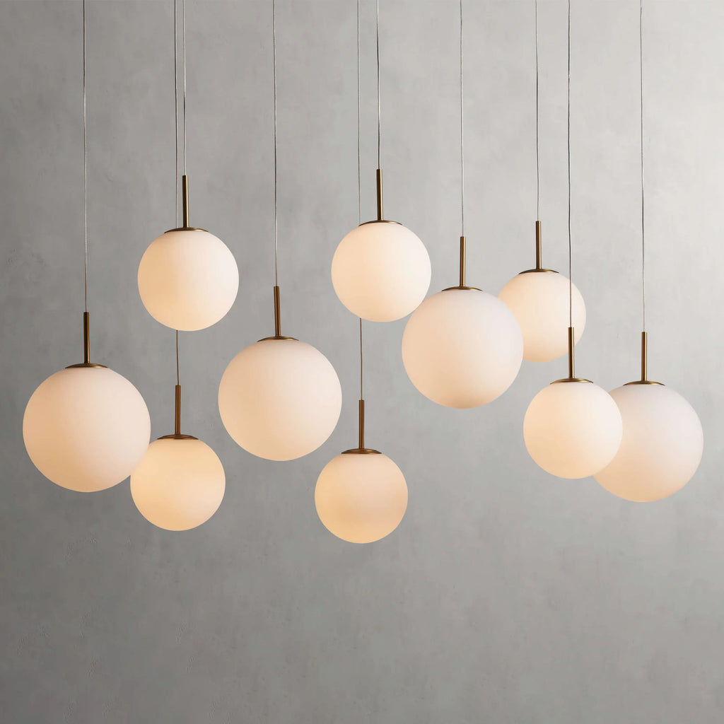 Casen Linear Chandelier by Bling Lighting Studio