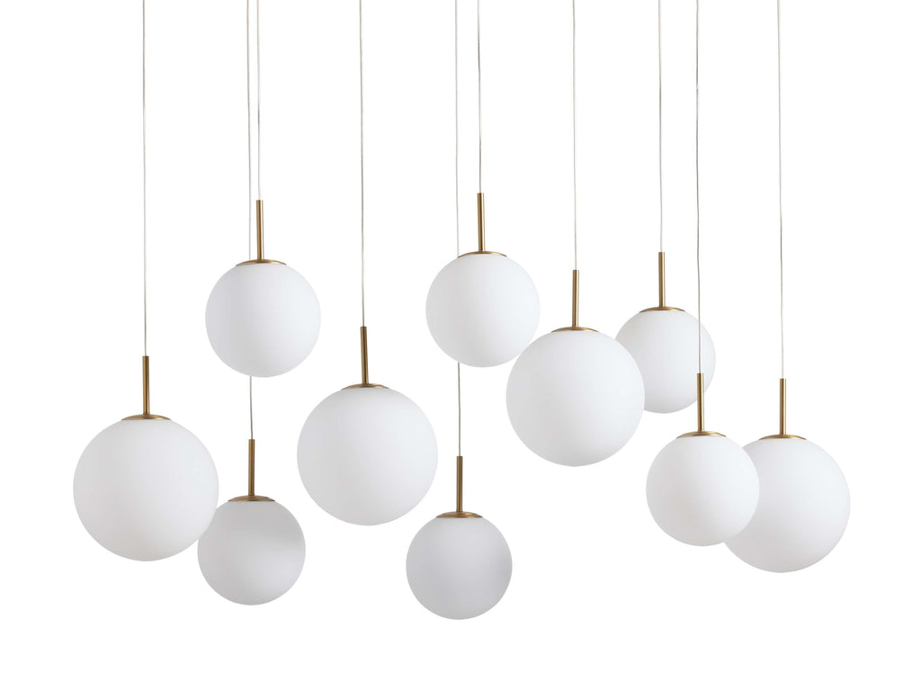 Casen Linear Chandelier by Bling Lighting Studio