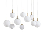 Casen Linear Chandelier by Bling Lighting Studio