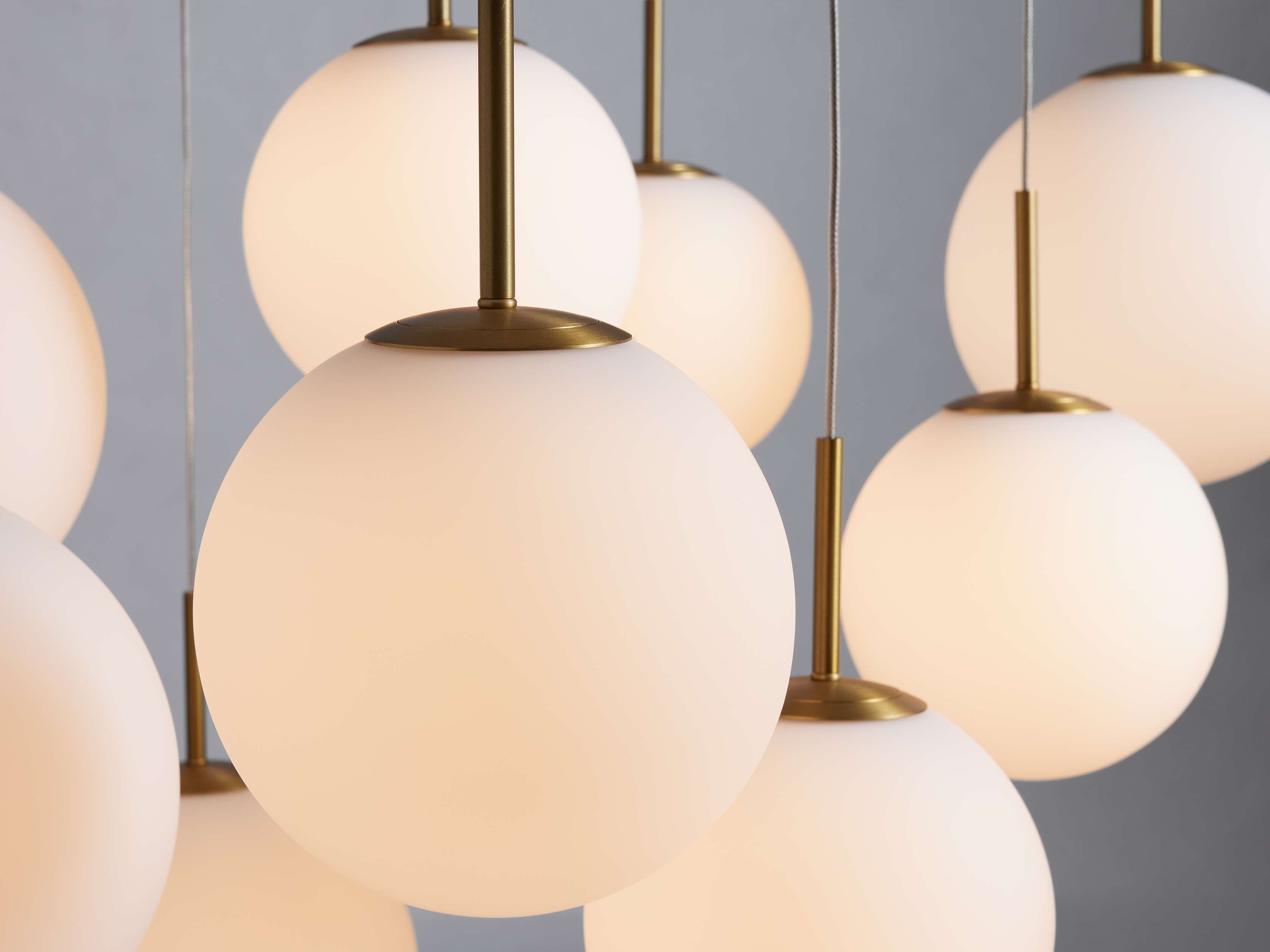 Casen Round Chandelier by Bling Lighting Studio