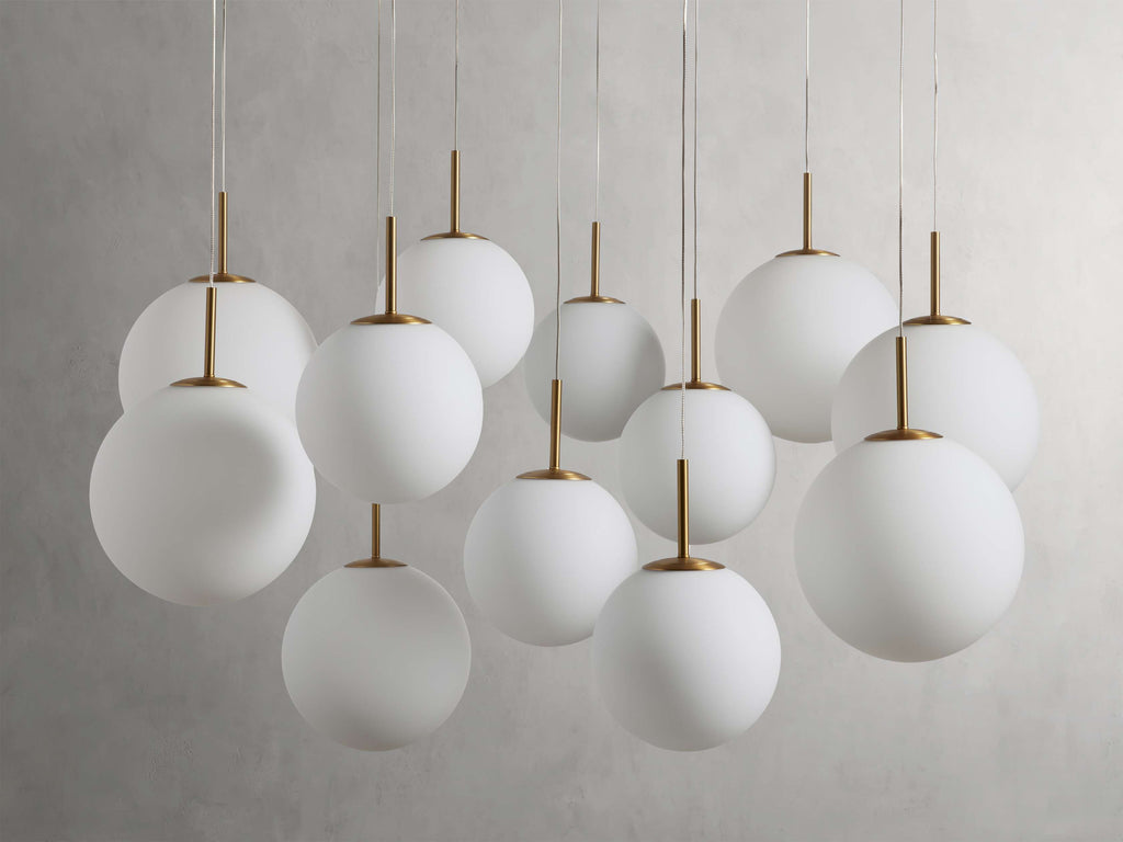 Casen Round Chandelier by Bling Lighting Studio