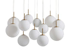 Casen Round Chandelier by Bling Lighting Studio