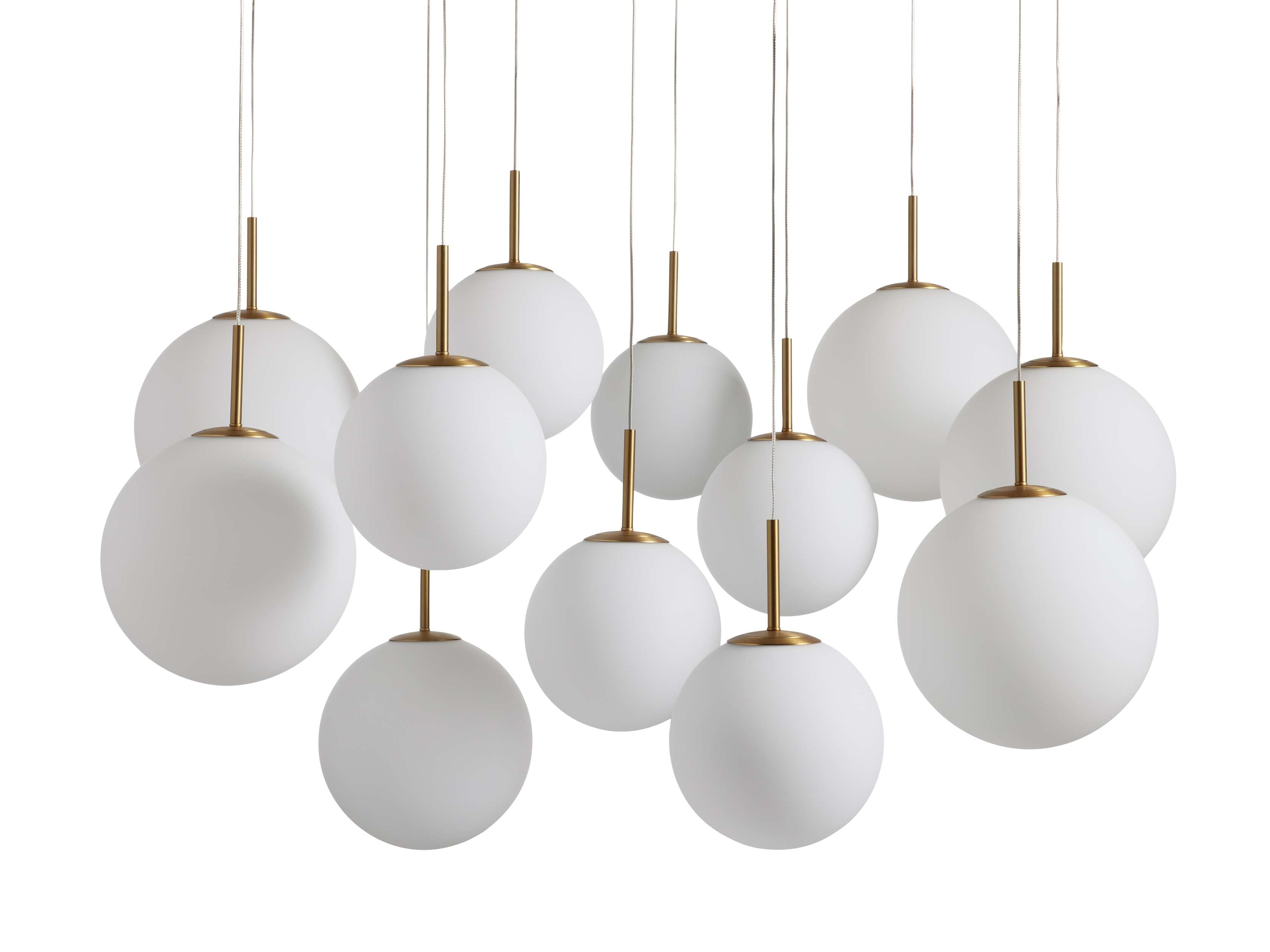 Casen Round Chandelier by Bling Lighting Studio