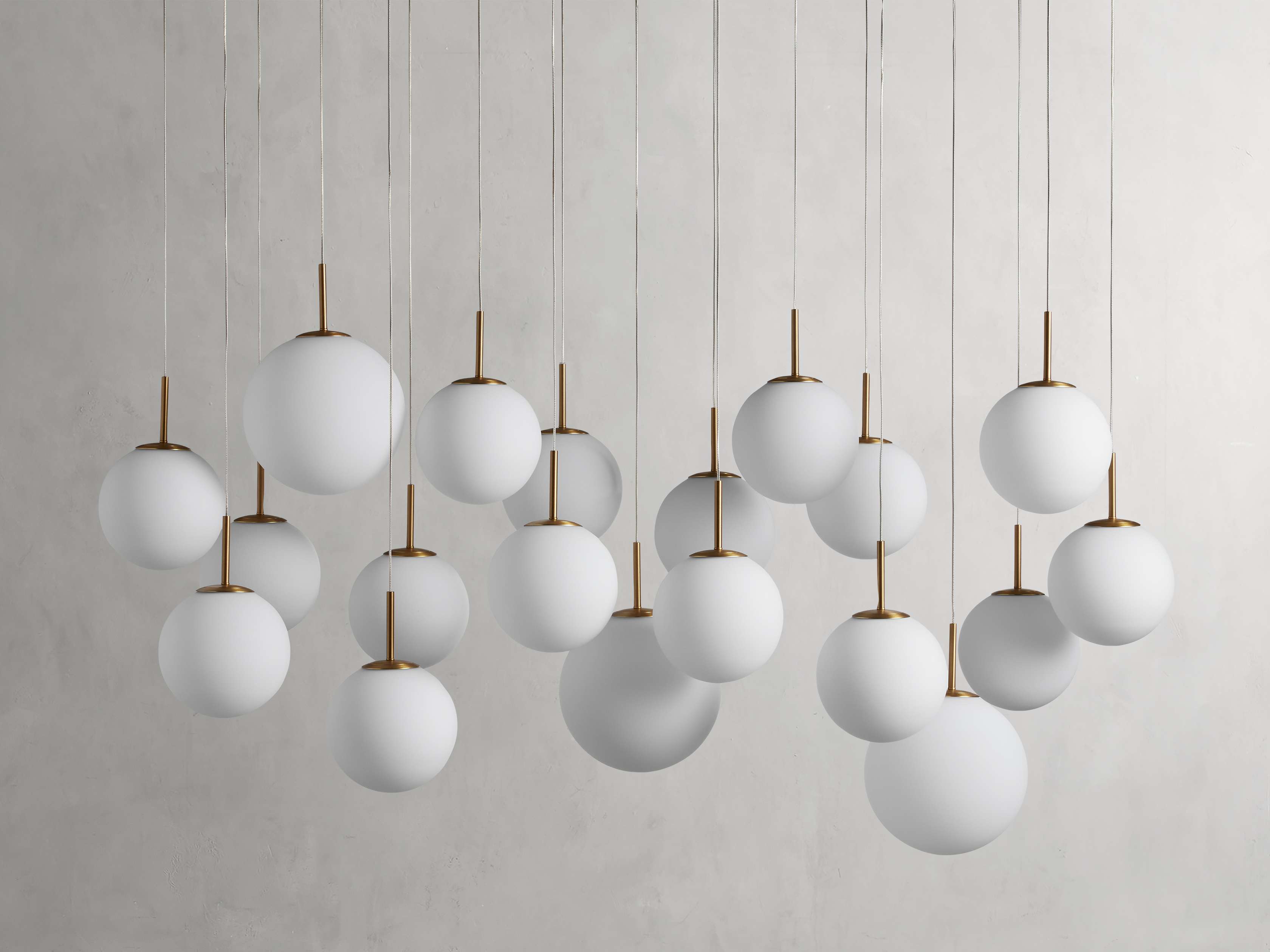 Casen Linear Chandelier by Bling Lighting Studio