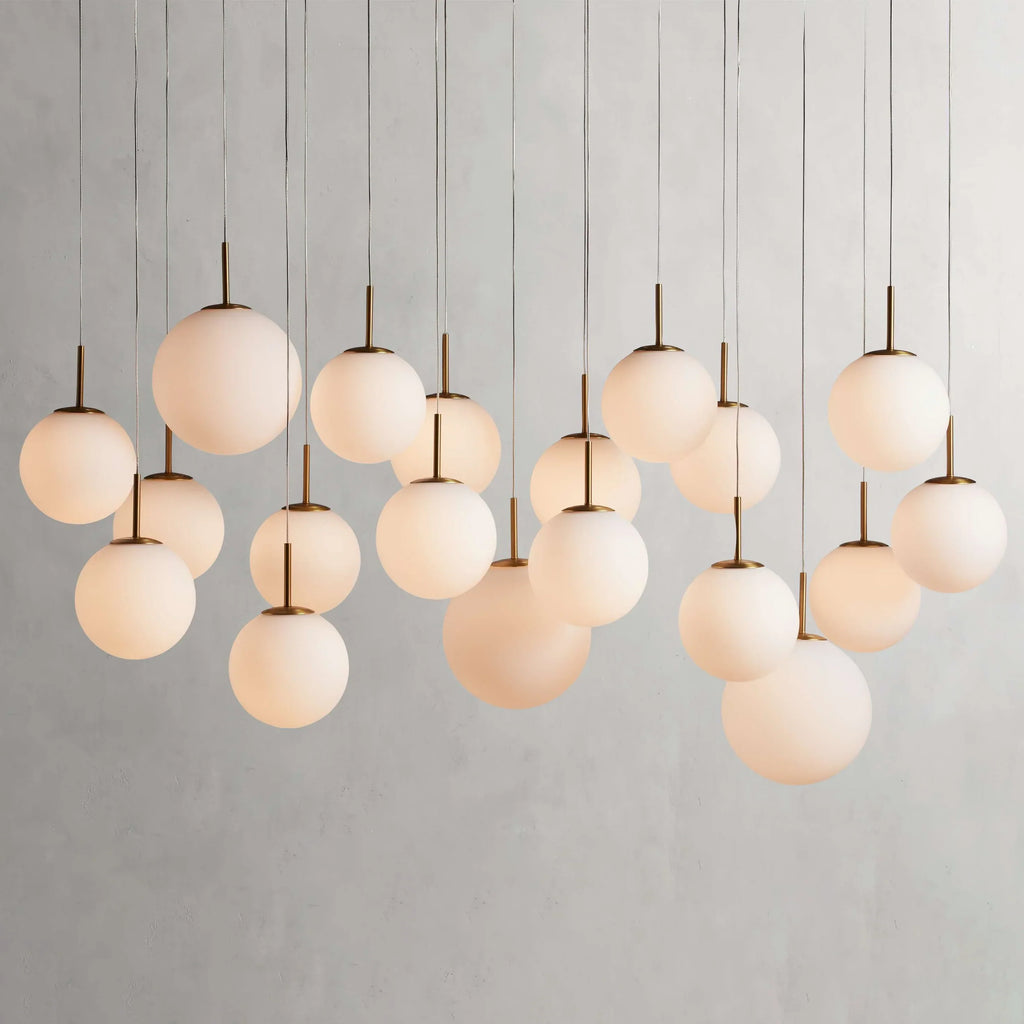 Casen Linear Chandelier by Bling Lighting Studio