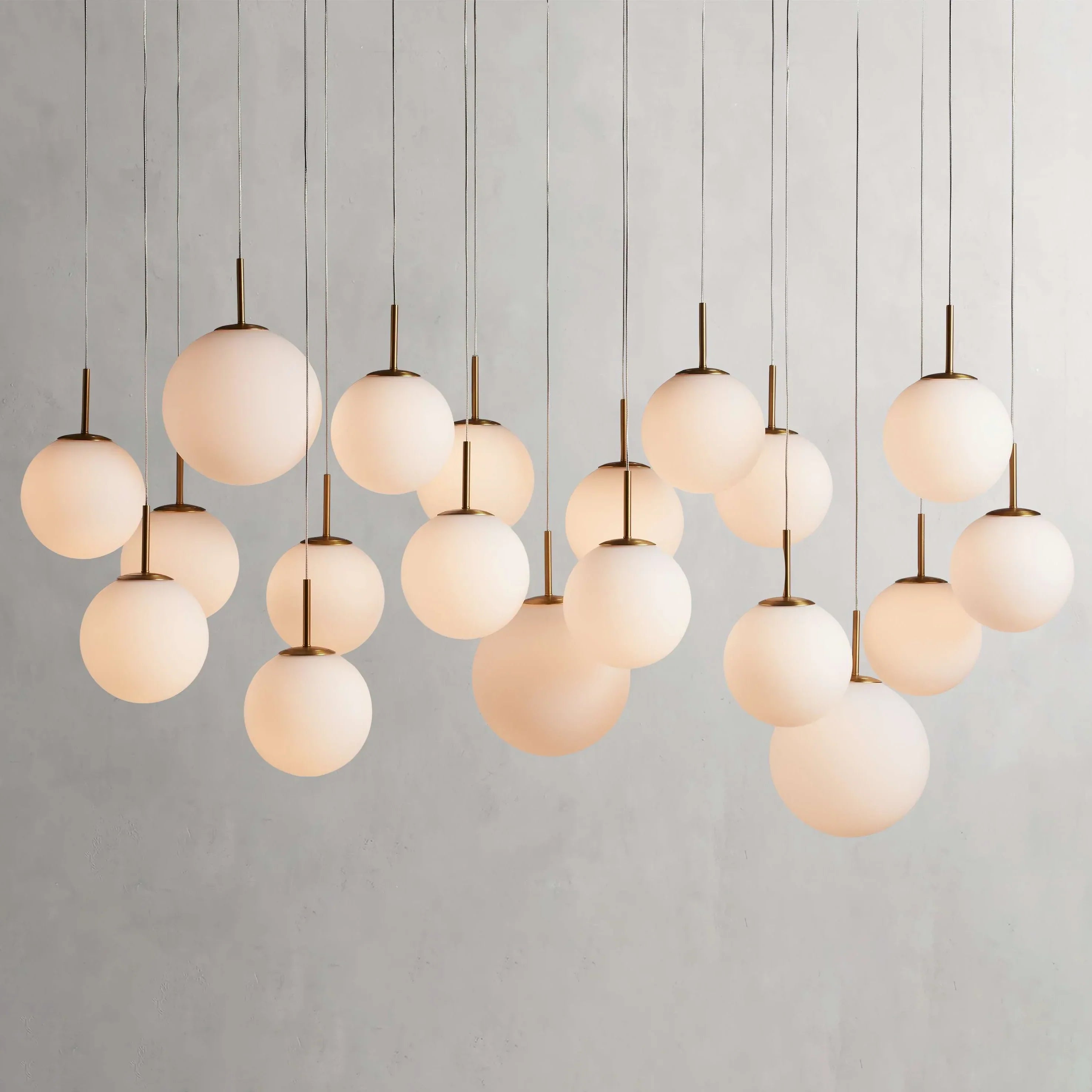 Casen Linear Chandelier by Bling Lighting Studio
