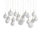 Casen Linear Chandelier by Bling Lighting Studio