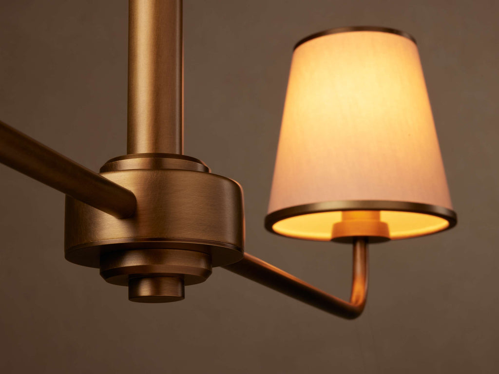 Adria 2-Light Chandelier by Bling Lighting Studio