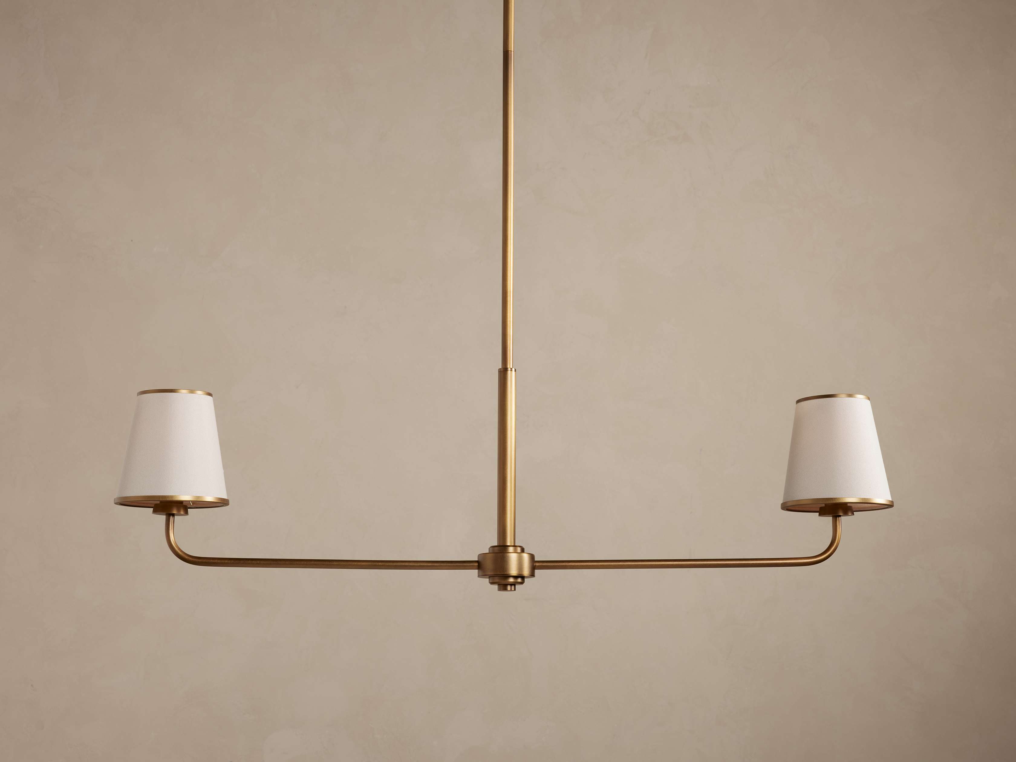 Adria 2-Light Chandelier by Bling Lighting Studio
