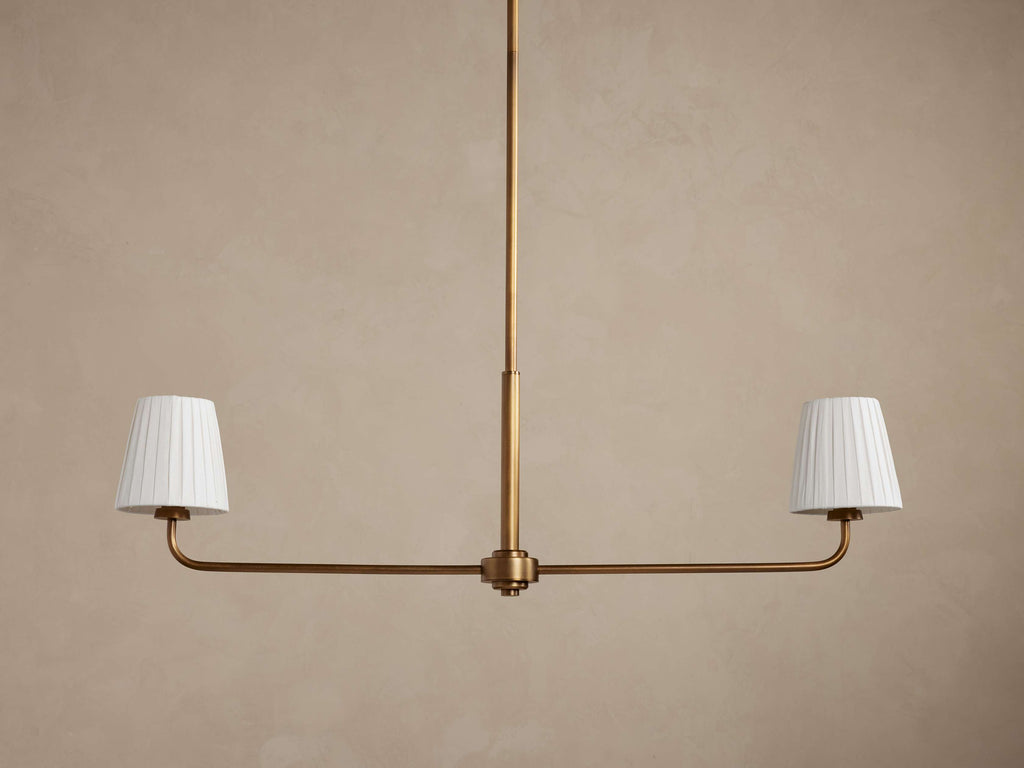 Adria 2-Light Chandelier by Bling Lighting Studio