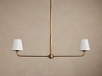 Adria 2-Light Chandelier by Bling Lighting Studio