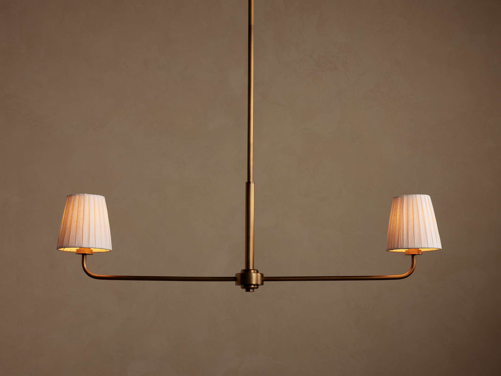 Adria 2-Light Chandelier by Bling Lighting Studio