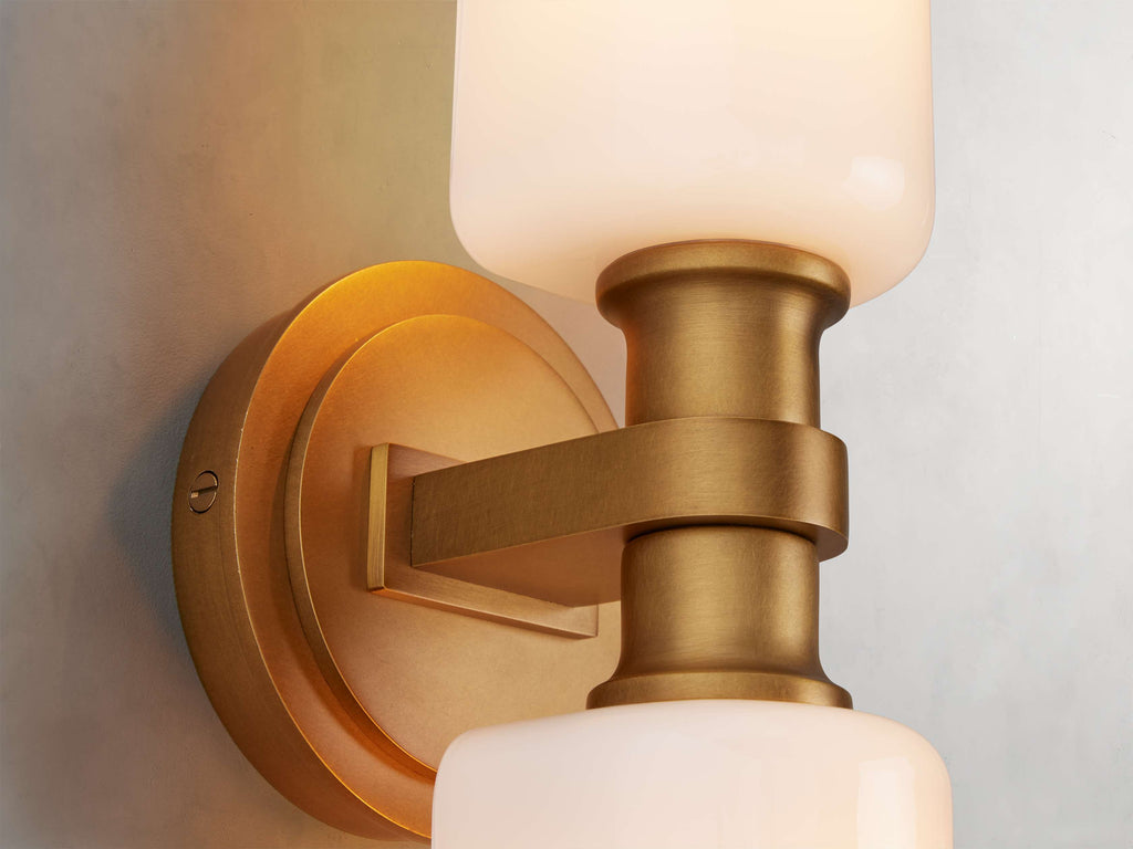 Zayd Double Sconce by Bling Lighting Studio