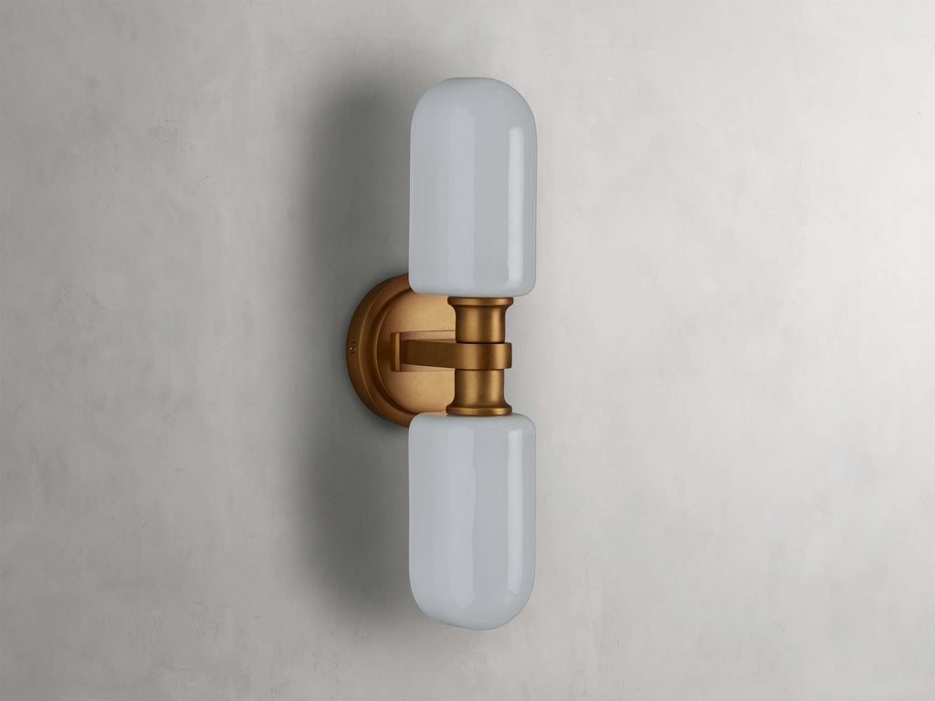 Zayd Double Sconce by Bling Lighting Studio