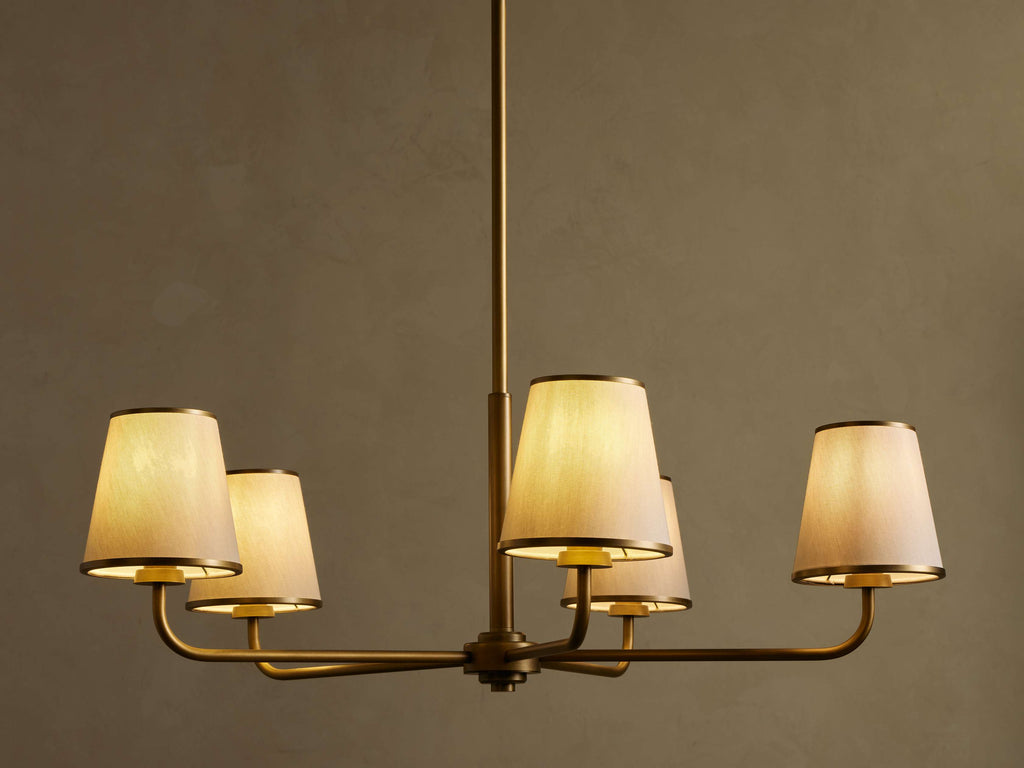 Adria Round Chandelier by Bling Lighting Studio