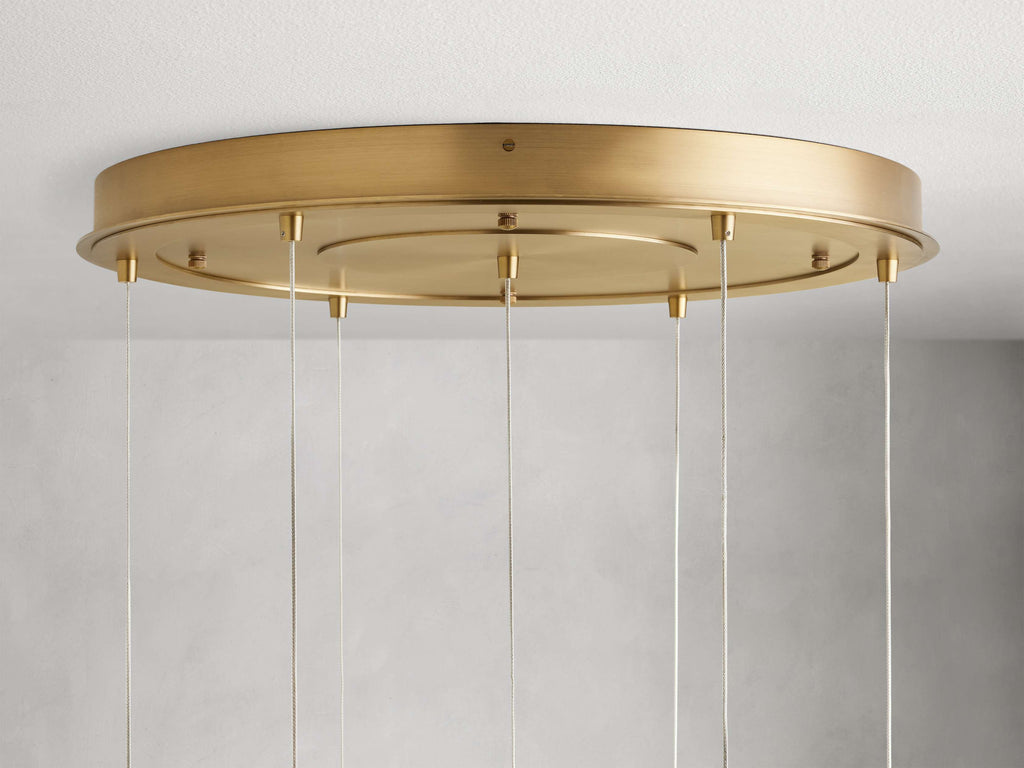 Casen Round Chandelier by Bling Lighting Studio