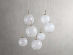 Casen Round Chandelier by Bling Lighting Studio