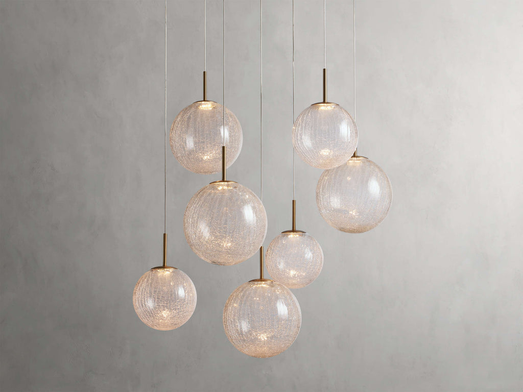 Casen Round Chandelier by Bling Lighting Studio
