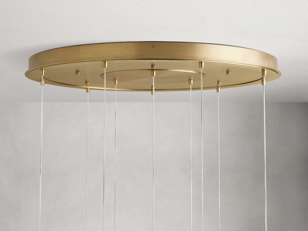 Casen Round Chandelier by Bling Lighting Studio