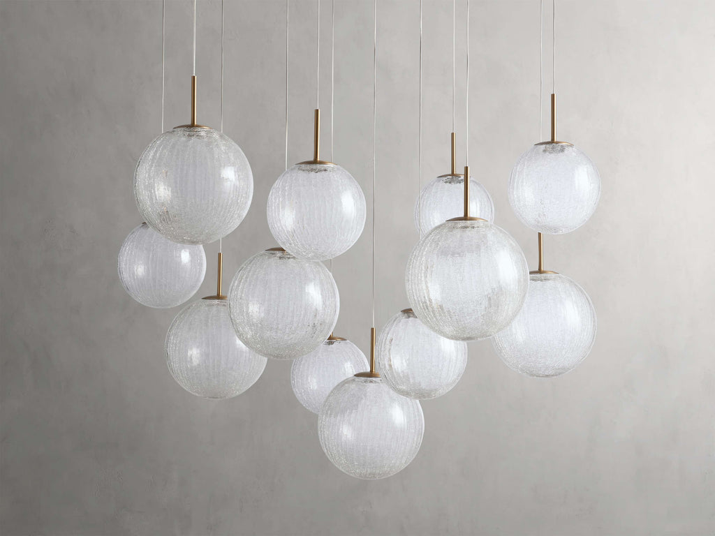 Casen Round Chandelier by Bling Lighting Studio