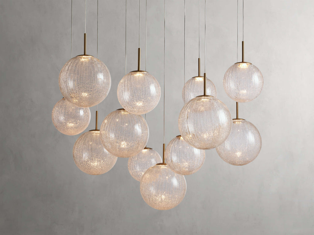 Casen Round Chandelier by Bling Lighting Studio