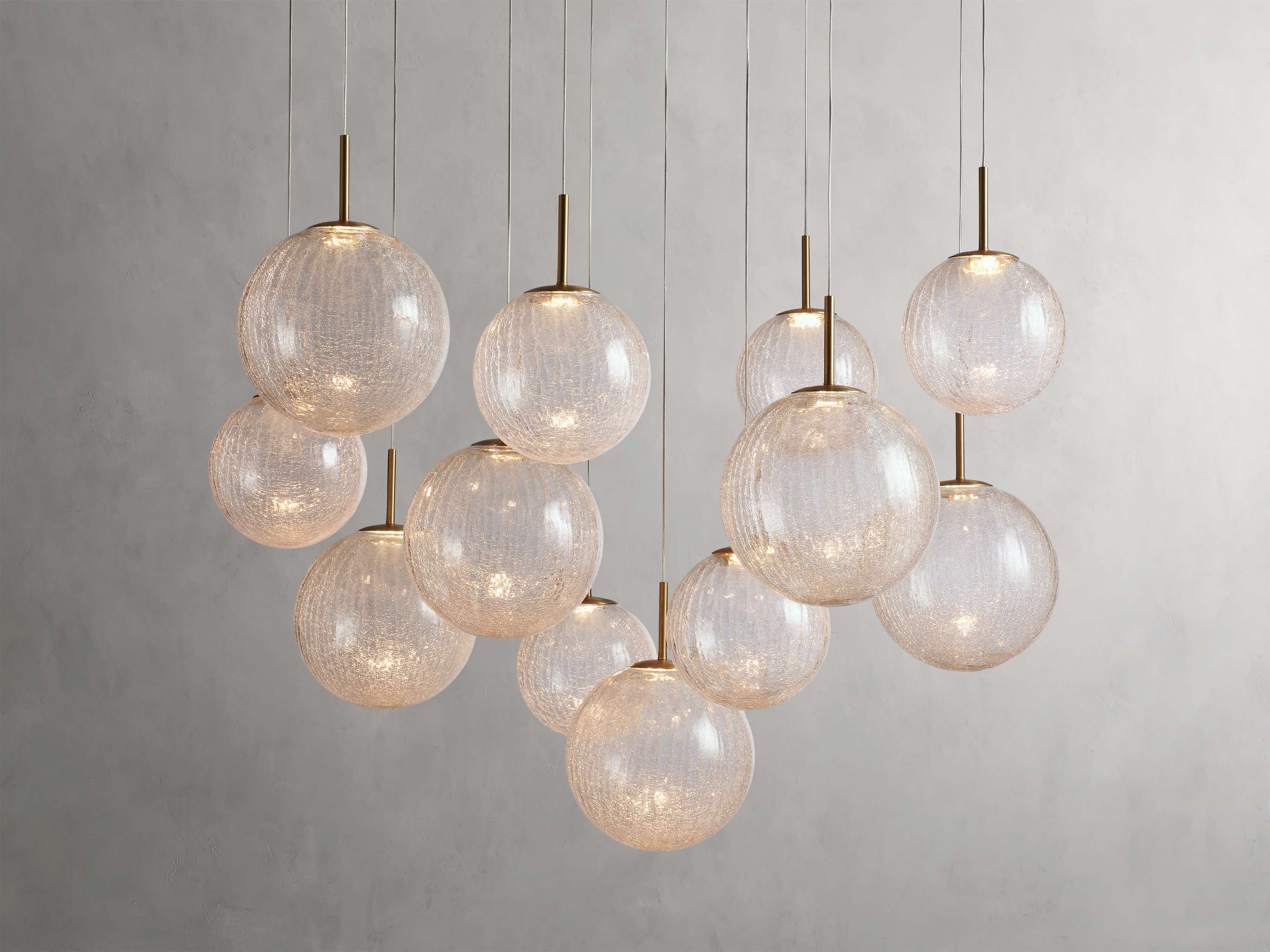 Casen Round Chandelier by Bling Lighting Studio
