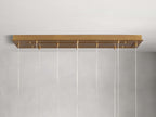 Casen Linear Chandelier by Bling Lighting Studio